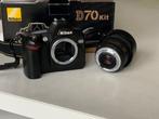 NIKON D70 spiegelreflexcamera, Audio, Tv en Foto, Fotocamera's Digitaal, Ophalen, Gebruikt, Spiegelreflex, 4 t/m 7 keer
