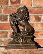 Butée de porte ancienne Lion en fonte, Antiquités & Art, Antiquités | Bronze & Cuivre