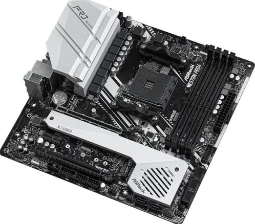 ASRock X570M Pro4 AM4 ATX, Computers en Software, Moederborden, Zo goed als nieuw, AMD, DDR4, Ophalen of Verzenden