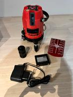 Futech MultiCross 5 SD Rood Lijnlaser, Doe-het-zelf en Bouw, Ophalen of Verzenden, Zo goed als nieuw