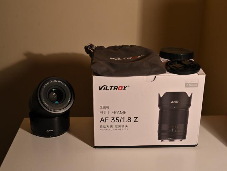 Viltrox 35mm F/1.8 voor Nikon Z, Audio, Tv en Foto, Foto | Lenzen en Objectieven, Zo goed als nieuw, Standaardlens, Ophalen of Verzenden