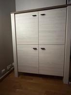 wandkast, Huis en Inrichting, Kasten | Wandmeubels, Ophalen, 100 tot 150 cm, Eikenhout, Zo goed als nieuw