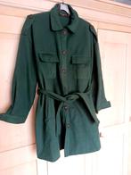 Manteau boutonné vert sapin, Ophalen, Zo goed als nieuw, Groen