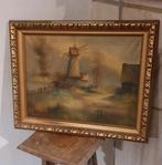 Peinture à l'huile moulin à vent, Enlèvement