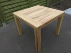 te koop vierkante teak tafel, Ophalen, Nieuw, Vierkant