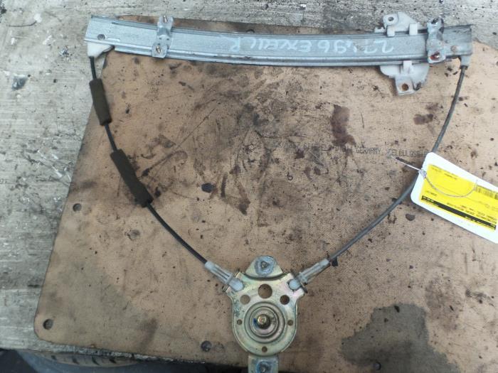 Ruitmechaniek 2Deurs rechts-voor van een Hyundai Excel, Auto-onderdelen, Ruiten en Toebehoren, Hyundai, Gebruikt, 3 maanden garantie