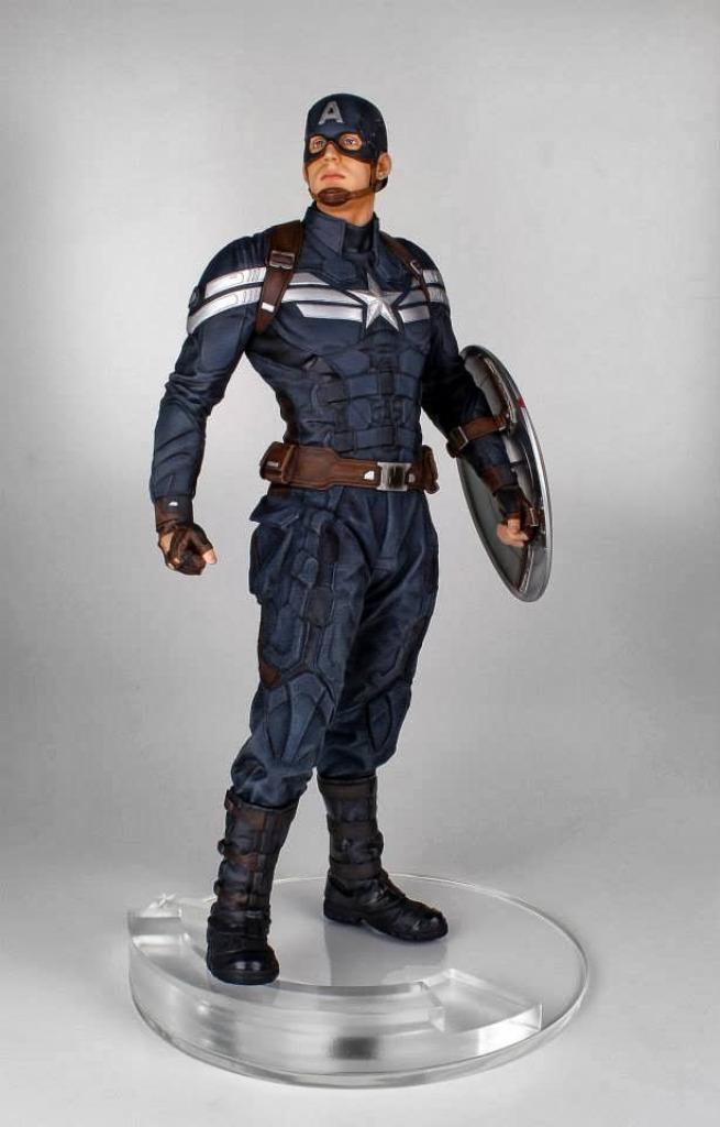 No Sideshow GENTLE GIANT CAPT AMERICA STEALTH 1/4 statue !, Verzamelen, Film en Tv, Gebruikt, Film, Beeldje, Replica of Model