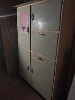 Vintage keukenkast jaren '50 - '60, Huis en Inrichting, Kasten | Roldeurkasten en Archiefkasten, Ophalen, Zo goed als nieuw