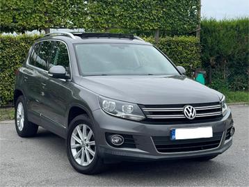 Volkswagen tiguan 2.0TDI GPS CUIR TOIT PANO…, Autos, Cuir, Achat, 139 g/km, Noir