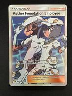 Pokemon - Hidden Fates - Aether foundation Employee Full Art, Comme neuf, Enlèvement ou Envoi