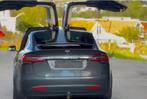 Tesla Model X 90D - full option - Free supercharge, Auto's, Tesla, Model X, Zwart, Zwart, Leder