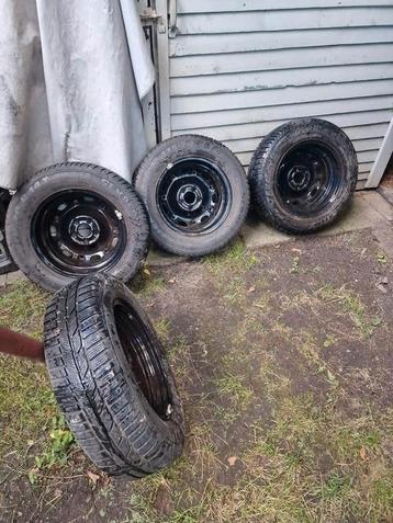 Velgen +banden 175/70/14  vw  polo 5x100 beschikbaar voor biedingen