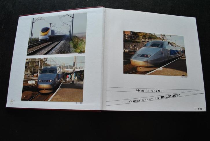 Gros Album photos originales THALYS TGV 1 RARE UNIQUE Train, Verzamelen, Spoorwegen en Tram, Gebruikt, Trein, Overige typen, Ophalen of Verzenden