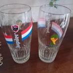 12 glazen jupiler Nederland FIFA world, Verzamelen, Biermerken, Ophalen of Verzenden, Zo goed als nieuw, Jupiler