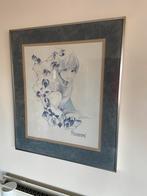 Lithografie Garden Child, Huis en Inrichting, Woonaccessoires | Lijsten, Ophalen, Zo goed als nieuw