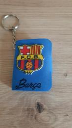 Vintage sleutelhanger voetbal FC Barcelona 1998 mini boekje, Verzamelen, Ophalen of Verzenden, Zo goed als nieuw