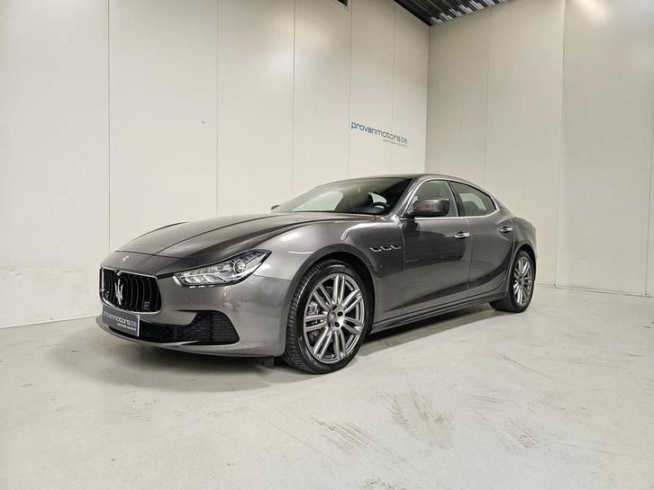 Maserati Ghibli 3.0 D Autom. Euro6 - GPS - Leder - Topstaat!, Auto's, Maserati, Particulier, Ghibli, Airbags, Bluetooth, Boordcomputer