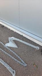 Anker + ketting, Watersport en Boten, Ophalen, Gebruikt