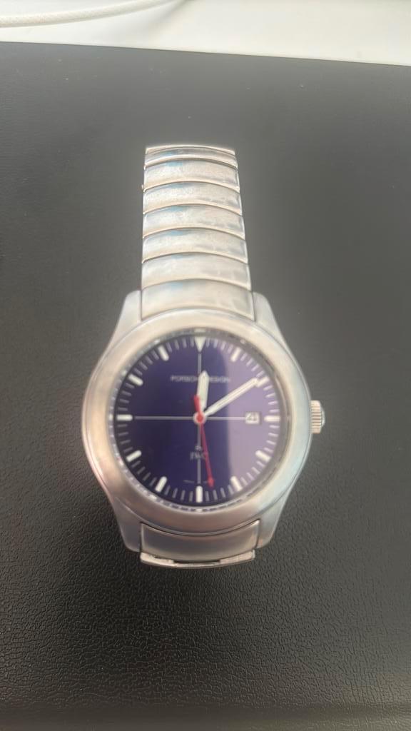 IWC Porsche Design, Handtassen en Accessoires, Horloges | Heren, Zo goed als nieuw, Polshorloge, Overige merken, Staal, Staal