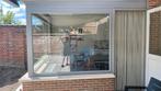 Blokraam in Merbau met dubbel glas, Doe-het-zelf en Bouw, Ophalen, Raamkozijn, Zo goed als nieuw, 150 tot 225 cm