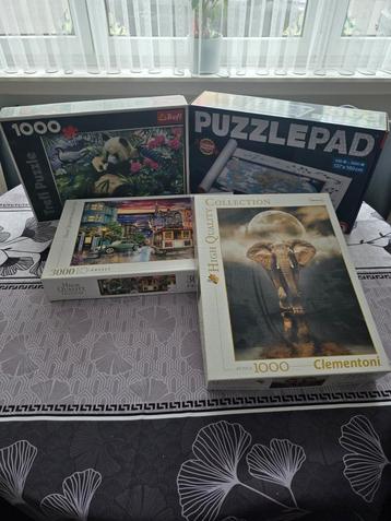 3 puzzels en een puzzelmat, Enlèvement, Comme neuf