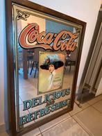 Coca cola spiegel, Antiek en Kunst, Ophalen, Rechthoekig, 50 tot 100 cm, Minder dan 100 cm