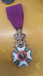 ABL Médaille Chevalier de l'ordre de Leopold, Collections, Objets militaires | Général, Armée de terre, Enlèvement ou Envoi, Ruban, Médaille ou Ailes