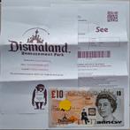 Banksy – Dismaland (2015) | Officieel souvenir canvas + enve, Enlèvement ou Envoi