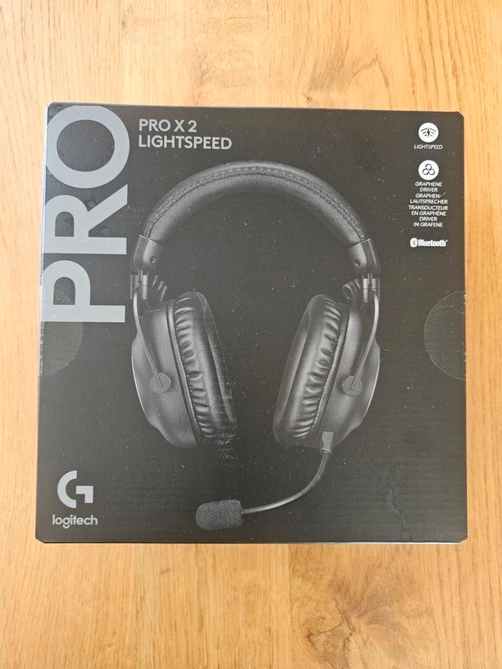 Logitech G PRO X2 Lightspeed NIEUW, Audio, Tv en Foto, Hoofdtelefoons, Op oor (supra aural), Overige merken, Draadloos, Bluetooth