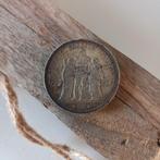 Zilver munt 5 Francs 1875 Frankrijk, Ophalen of Verzenden, Frankrijk, Zilver