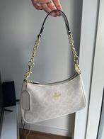 Coach bag white, Handtassen en Accessoires, Tassen | Damestassen, Verzenden, Zo goed als nieuw