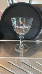 8 Westmalle glazen, Verzamelen, Ophalen of Verzenden, Zo goed als nieuw, Bierglas
