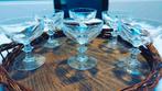 6 sierlijke, vintage champagne coupes - setprijs, Antiek en Kunst, Ophalen of Verzenden