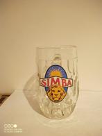 Oud bierglas Simba, Overige merken, Glas of Glazen, Ophalen of Verzenden, Zo goed als nieuw