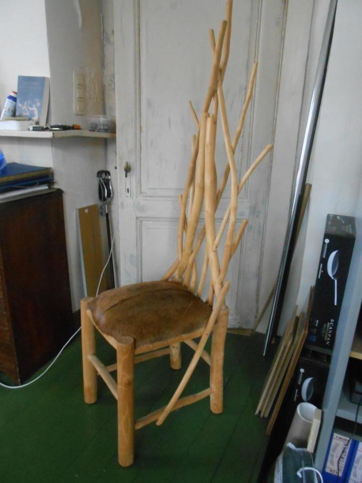 STOEL takwerk troon, Antiek en Kunst, Antiek | Meubels | Stoelen en Sofa's, Ophalen