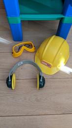 Werkbank + helm+ veiligheidsbril + oorbescherming, Kinderen en Baby's, Ophalen, Gebruikt