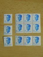 12 timbres 10F Roi Baudouin, Enlèvement ou Envoi, Non oblitéré, Non oblitéré