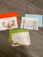 Kerstkaarten incl. enveloppe, Ophalen of Verzenden, Nieuw