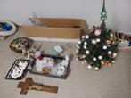 Lot vintage kerstballen, stal etc, Divers, Noël, Utilisé, Enlèvement ou Envoi