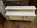 Prachtig wit kastje B1,25m D 43cm H 75cm, Huis en Inrichting, Kasten | Ladekasten, 1 of 2 laden, Ophalen of Verzenden, Gebruikt