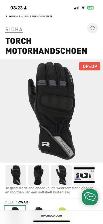 Richa Motorhandschoenen beschikbaar voor biedingen