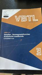 VBTL 3 – leerboek getallen & analytische meetkunde (D – 4 uu, Boeken, Ophalen of Verzenden, Zo goed als nieuw, Nederlands