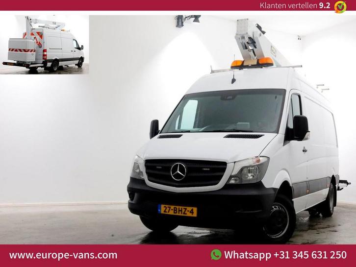Mercedes-Benz Sprinter 516 CDI 163pk Euro6 L2H2 Custers Taur, Auto's, Bestelwagens en Lichte vracht, Bedrijf, ABS, Airconditioning