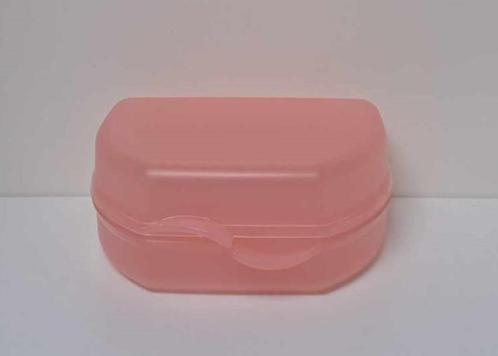 Tupperware™ « Lunchbox Récré - Hart » roze, Huis en Inrichting, Keuken | Tupperware, Nieuw, Bus of Trommel, Verzenden