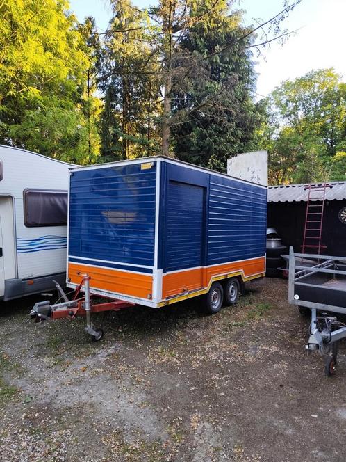 Gesloten aanhangwagen B.C.W., Auto diversen, Aanhangers en Bagagewagens, Gebruikt, Ophalen