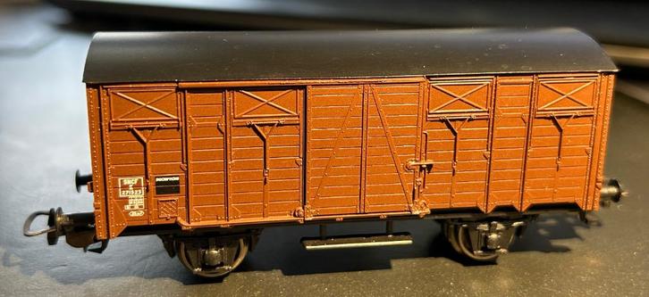 3137. Overdekte auto SNCF H0 Piko., Hobby en Vrije tijd, Modeltreinen | H0, Gebruikt, Wagon, Piko, Ophalen of Verzenden