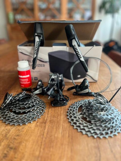 Sram Force Rival 1x11 groepset, Fietsen en Brommers, Fietsonderdelen, Gebruikt, Algemeen, Overige typen, Ophalen of Verzenden
