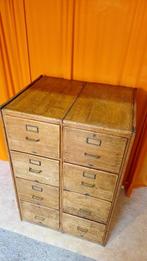 Handelskast, kast, laden, kast, administratiekast, Antiek en Kunst, Ophalen of Verzenden