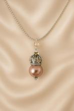 Dolce Luna Hanger Ketting, Ophalen, Met hanger, Beige, Nieuw