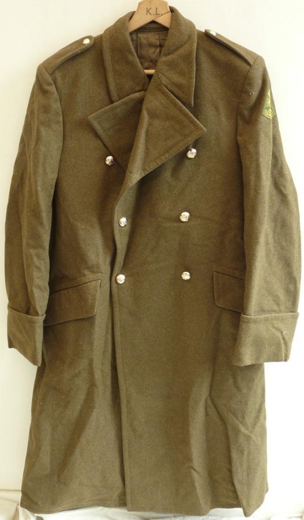 Overjas, Uniform VT, MvO, KL, maat: 47, 1967.(Nr.2), Verzamelen, Militaria | Algemeen, Landmacht, Kleding of Schoenen, Ophalen of Verzenden